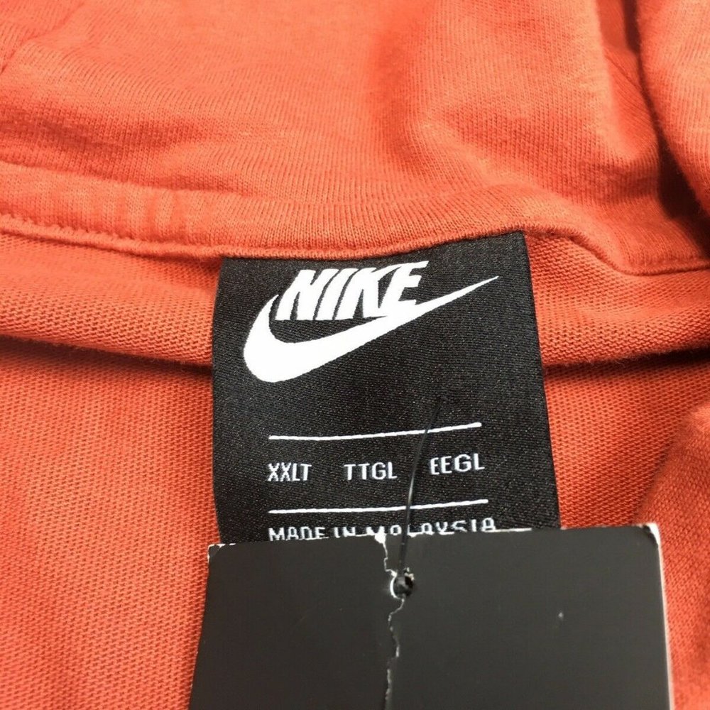 Nike standard fit Mens Burnt orange Full zip up - Picture 7 of 7